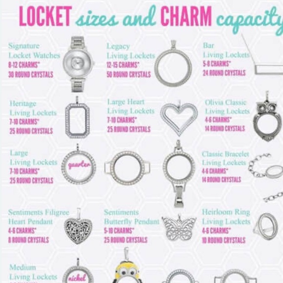 Authentic Origami Owl Large Hinged Silver Legacy Living Locket NWT in Box - Picture 10 of 10